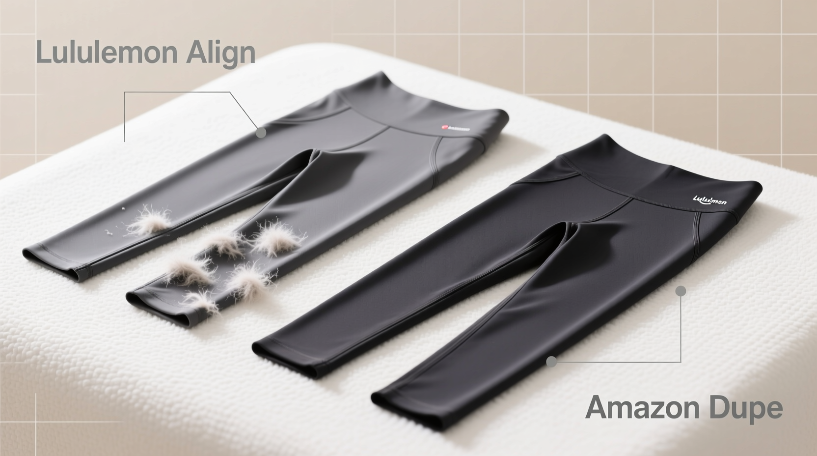 lululemon align vs amazon dupes does the fabric pill after one wash