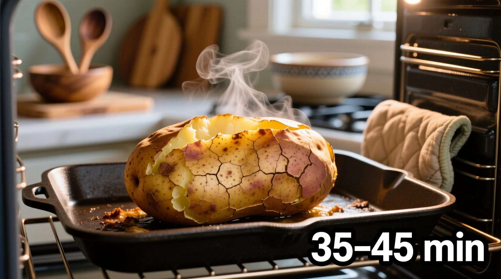 Bake Potato How Long in Oven: Perfect Timing Guide