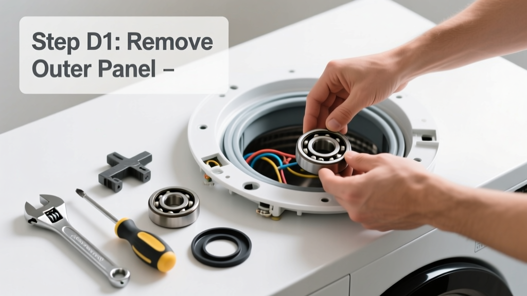 How to Replace a Washer Bearing (Front-Load)