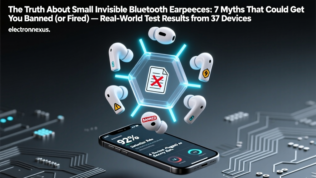 The Truth About Small Invisible Bluetooth Earpieces: 7 Myths That Could Get You Banned (or Fired) — Real-World Test Results from 37 Devices