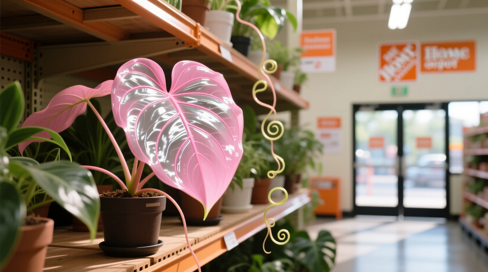 pink princess philodendron home depot