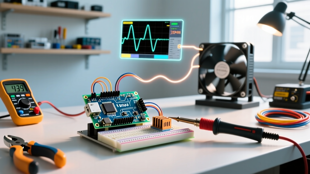 Diagnosing Arduino Computer Fan Controller Errors: PWM & Tach Fixes
