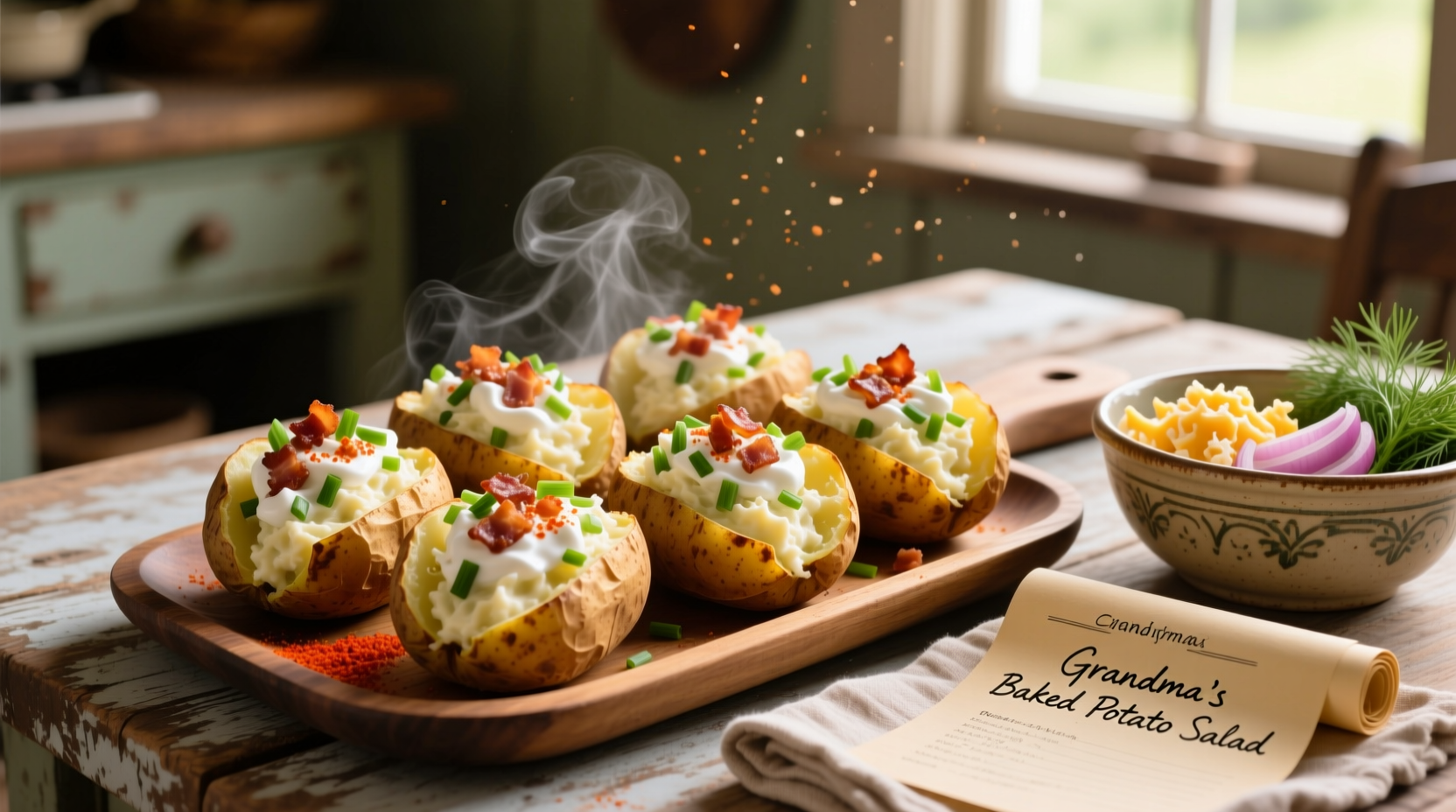 Baked Potatoes for Potato Salad: Better Texture & Flavor