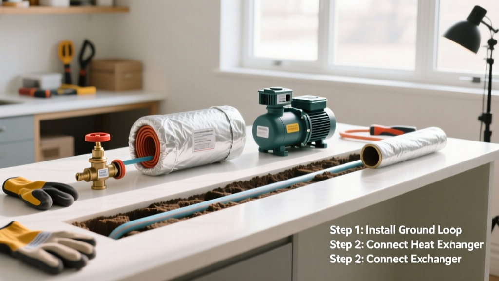 How to Build a Geothermal Heating and Cooling System