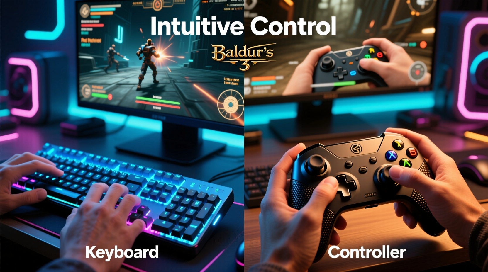 baldurs gate 3 keyboard vs controller which plays more intuitively