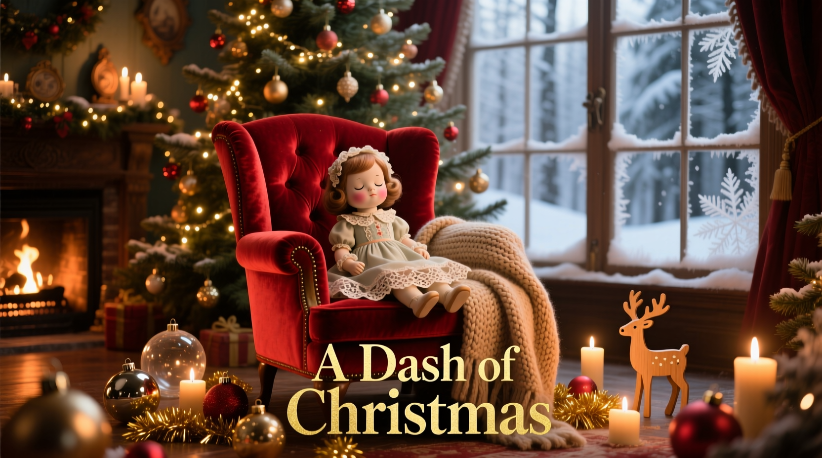 a dash of christmas cast