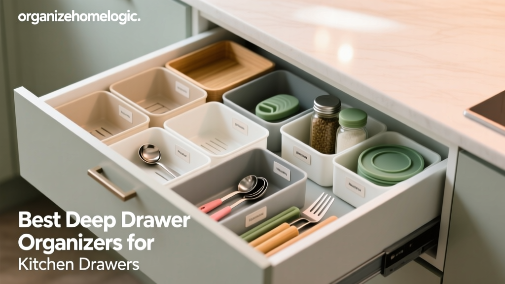 Best Deep Drawer Organizers for Kitchen Drawers