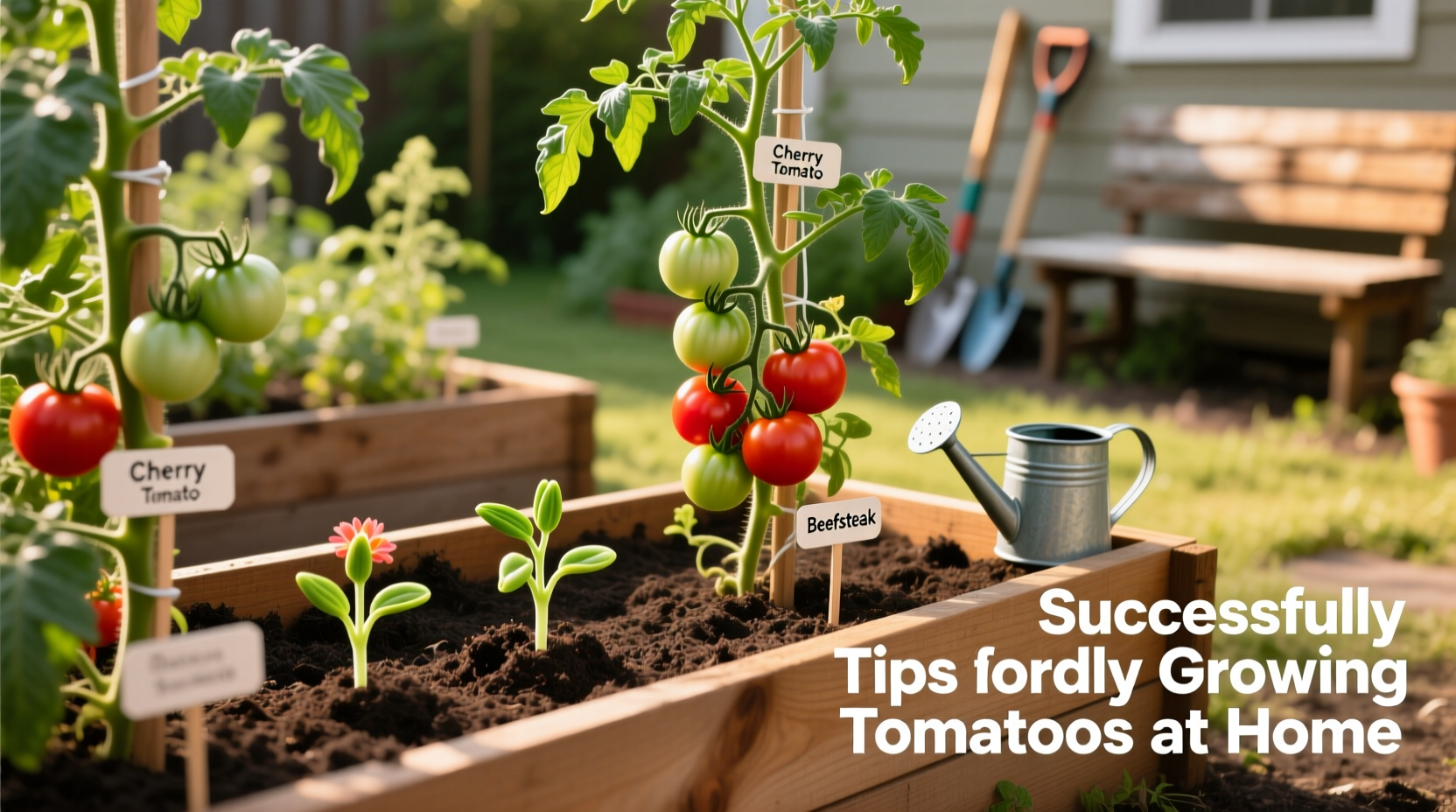 tips for successfully growing tomatoes at home