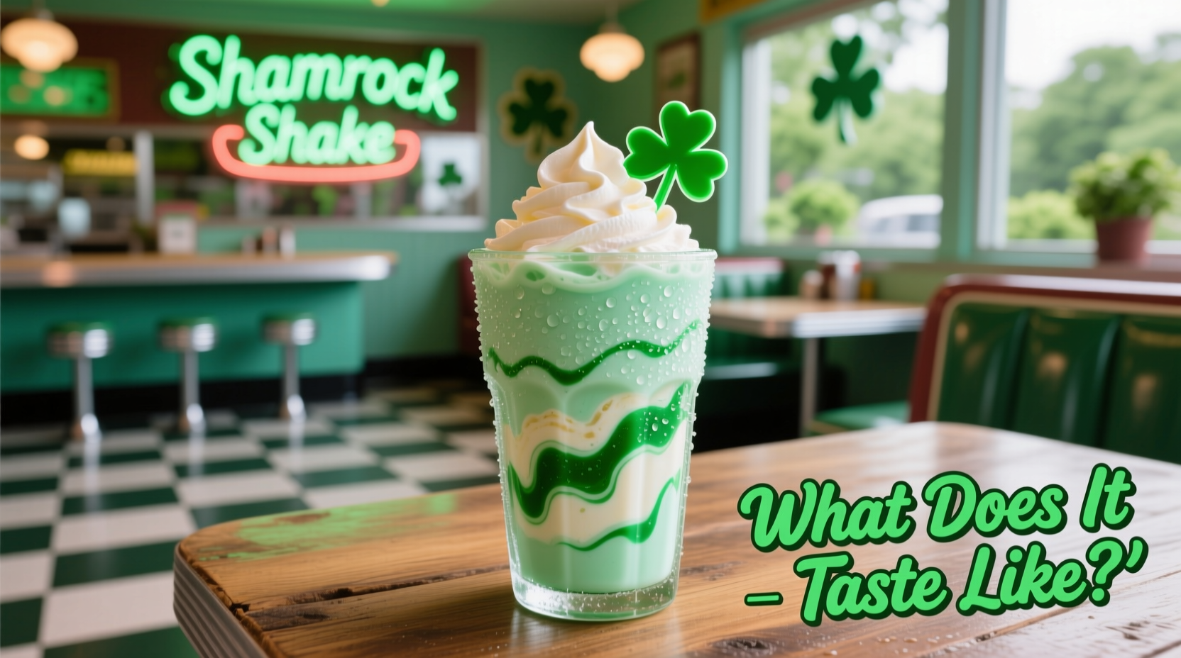 Shamrock Shake Taste: Minty Vanilla Delight Explained