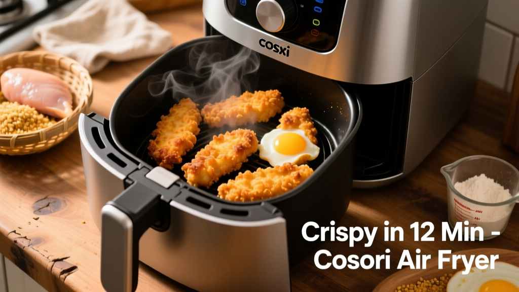 Perfect Frozen Chicken Tenders in a Cosori Air Fryer
