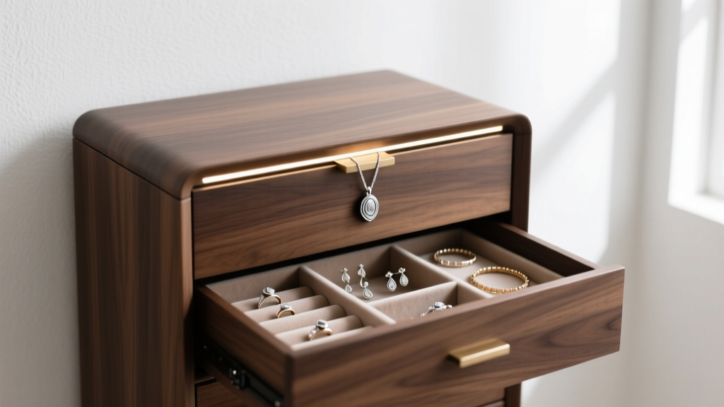 LuxFurni Jewelry Cabinet Review: Quality & Space-Saving
