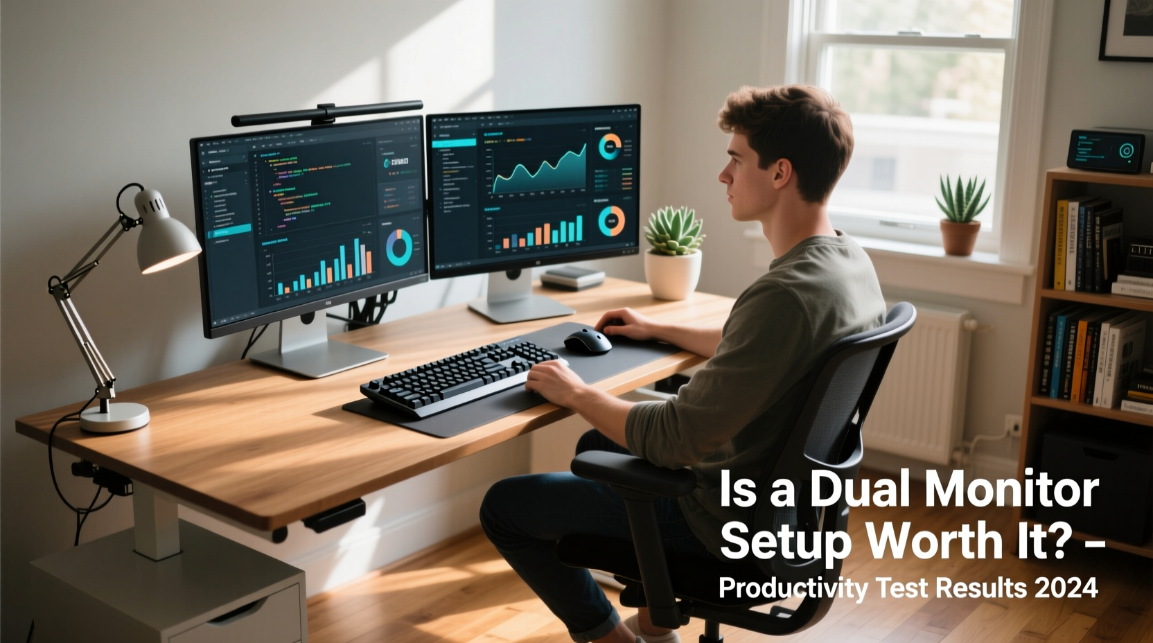 is a dual monitor setup worth it for remote workers productivity test