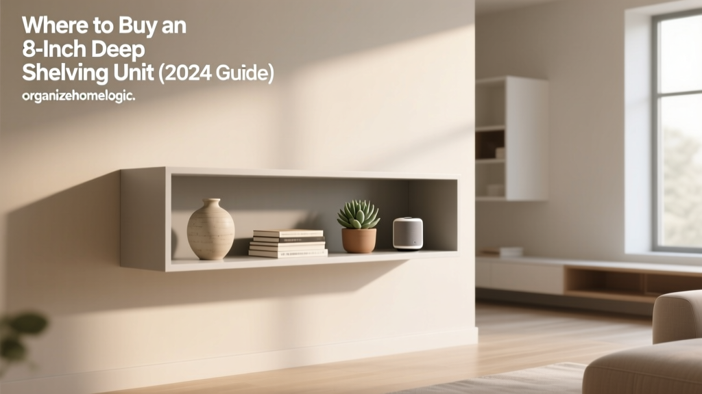 Where to Buy an 8-Inch Deep Shelving Unit (2024 Guide)