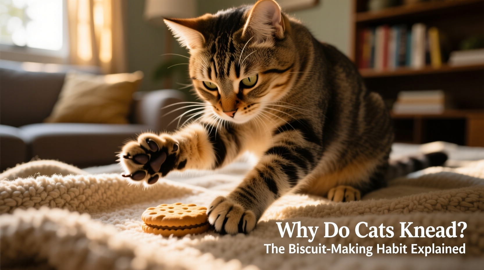 why does my cat knead blankets explaining the biscuit making habit