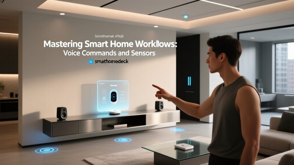 Mastering Smart Home Workflows: Voice Commands and Sensors