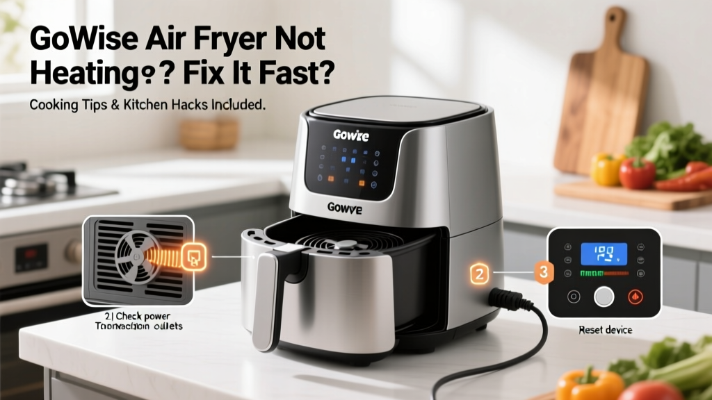 GoWISE Air Fryer Not Heating? Fix It Fast