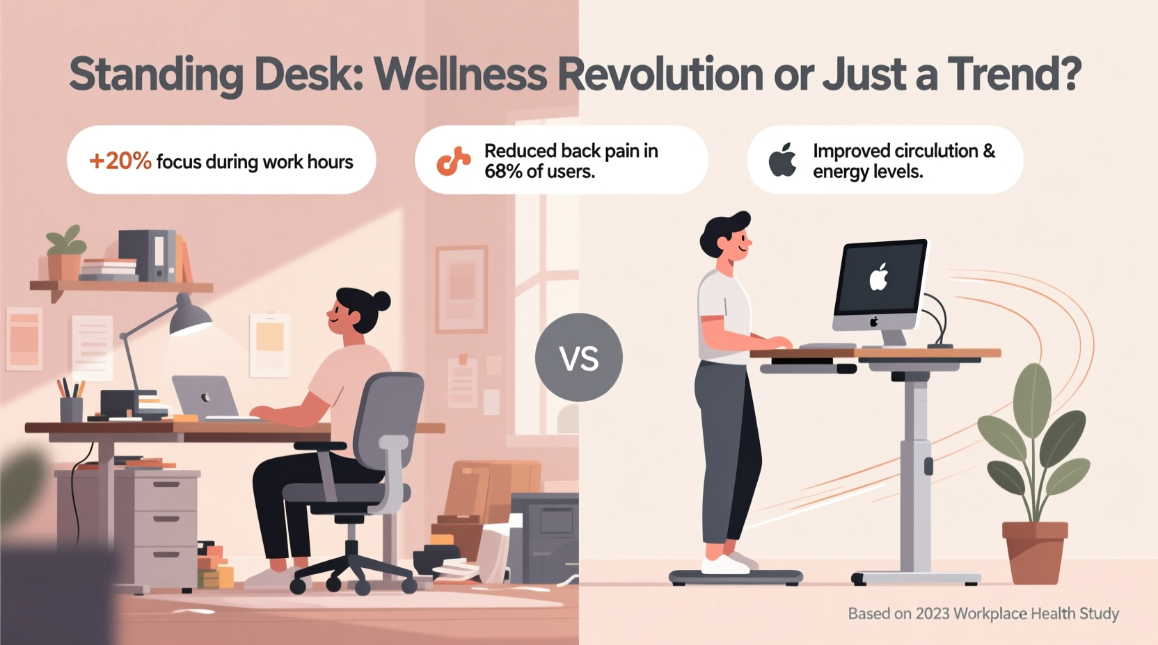 is standing desk better than sitting or just another wellness fad