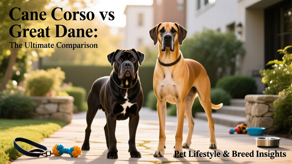 Cane Corso vs Great Dane