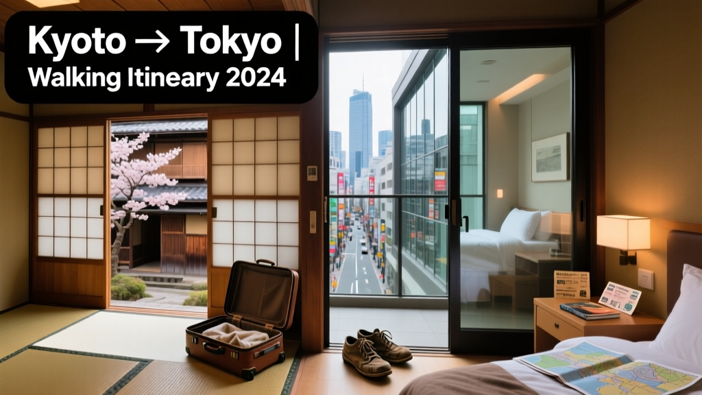 Kyoto to Tokyo Walking Tours: A Practical Itinerary for Discerning Travelers