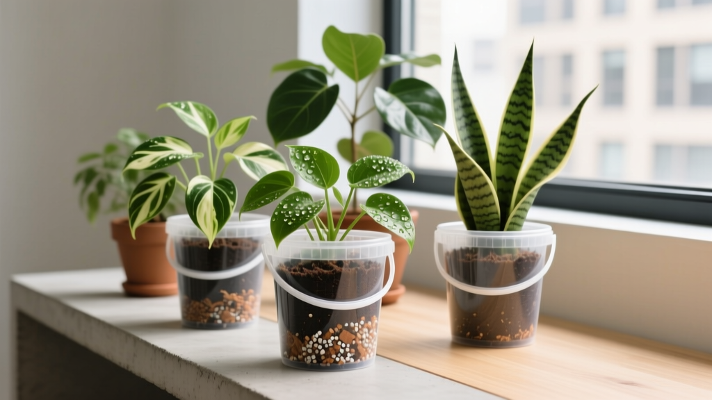 Indoor Plant Temp Control in Plastic Buckets (2026)