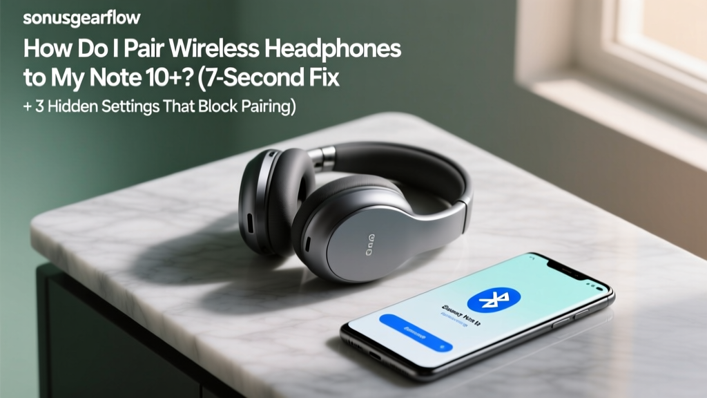 Pair Wireless Headphones to Note 10+ (2026)
