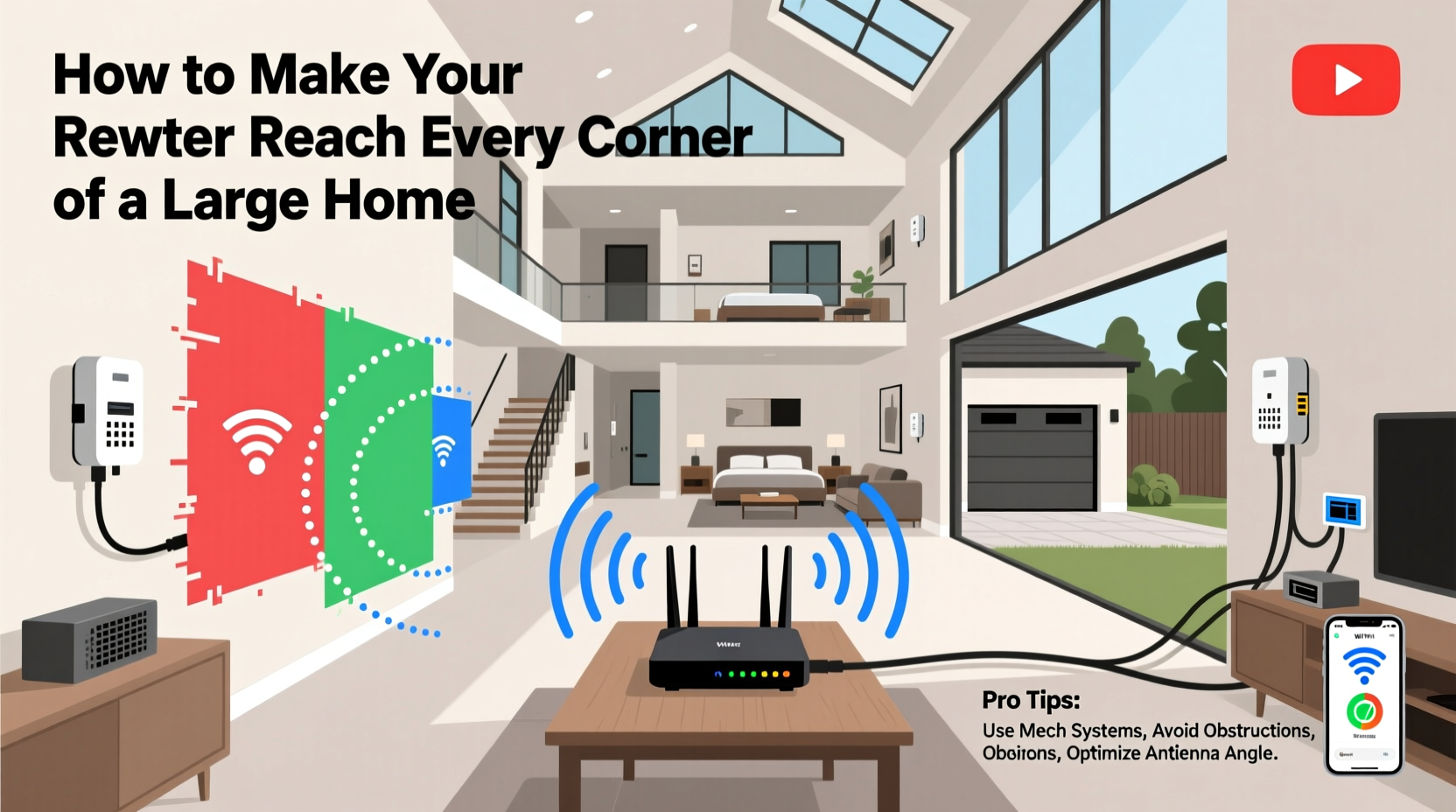 how to make your router reach every corner of a large home