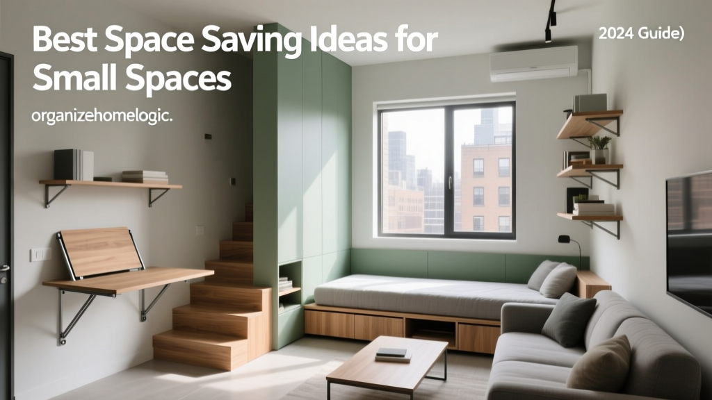 Best Space Saving Ideas for Small Spaces (2024 Guide)