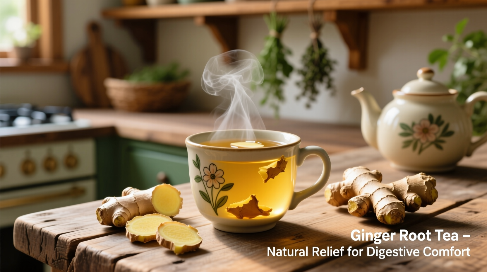 Frischer Ingwer für Durchfall