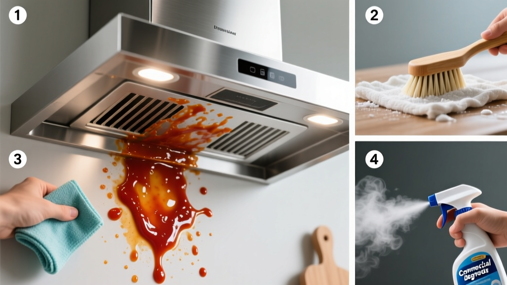 Tested: How to get tomato sauce out of range hood fast