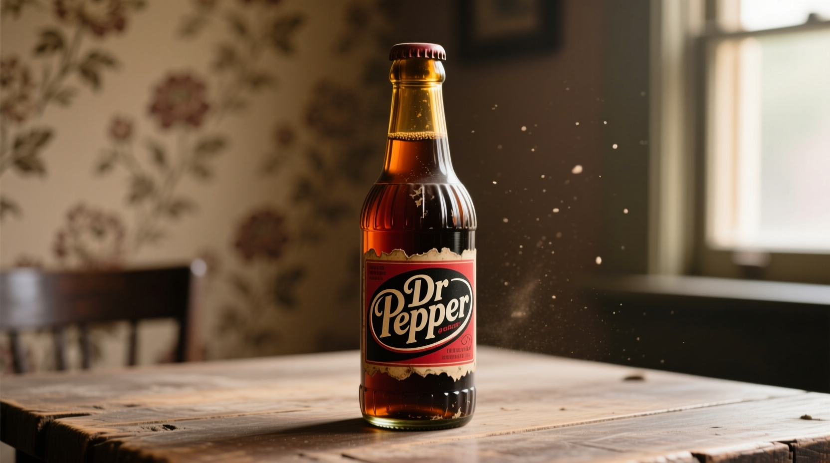 Vintage Dr Pepper bottle from early 1900s