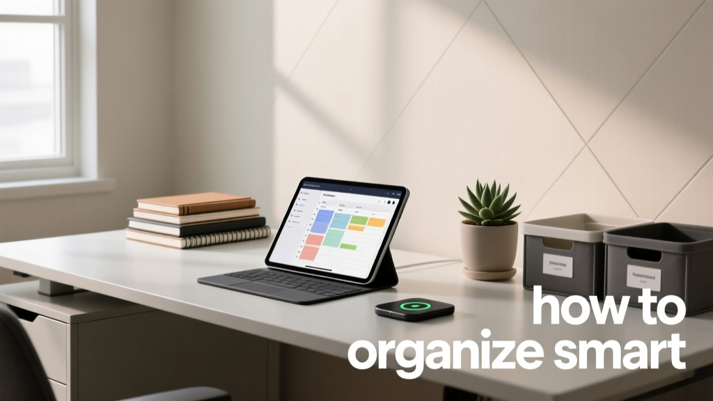 How To Organize Smart: Evidence-Based Strategies That Save Time, Reduce Stress, and Scale With Your Life