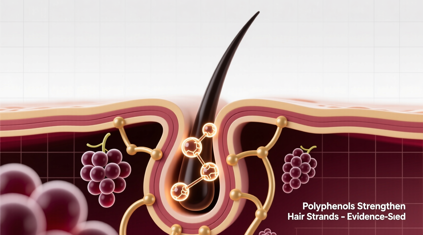 wine-based hair treatments do polyphenols strengthen strands