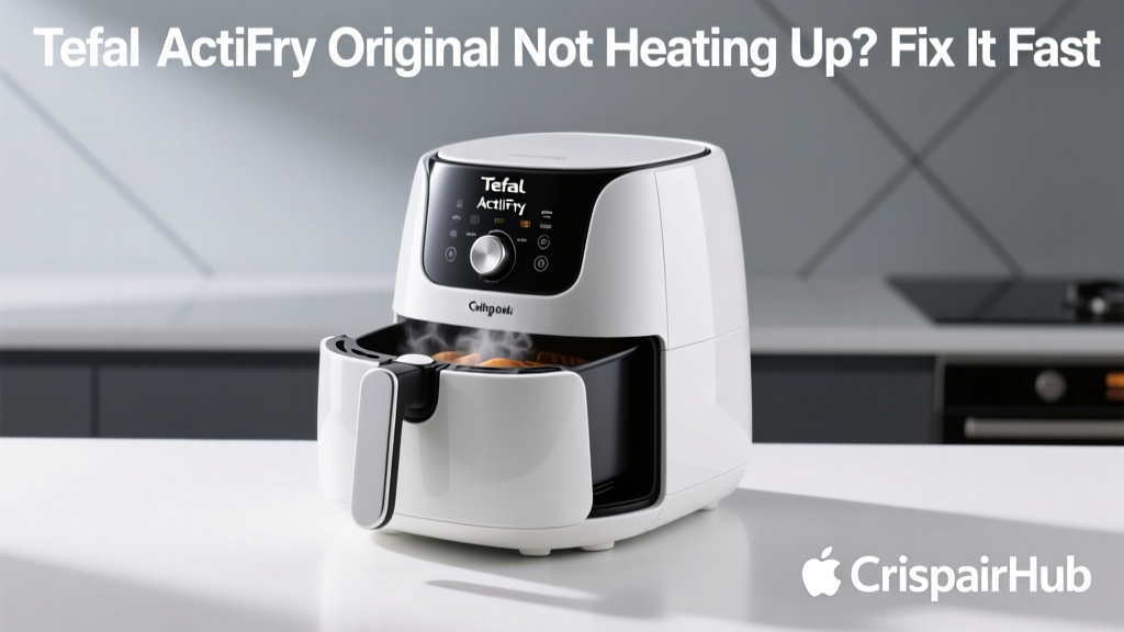 Tefal ActiFry Not Heating? Quick Fixes Inside