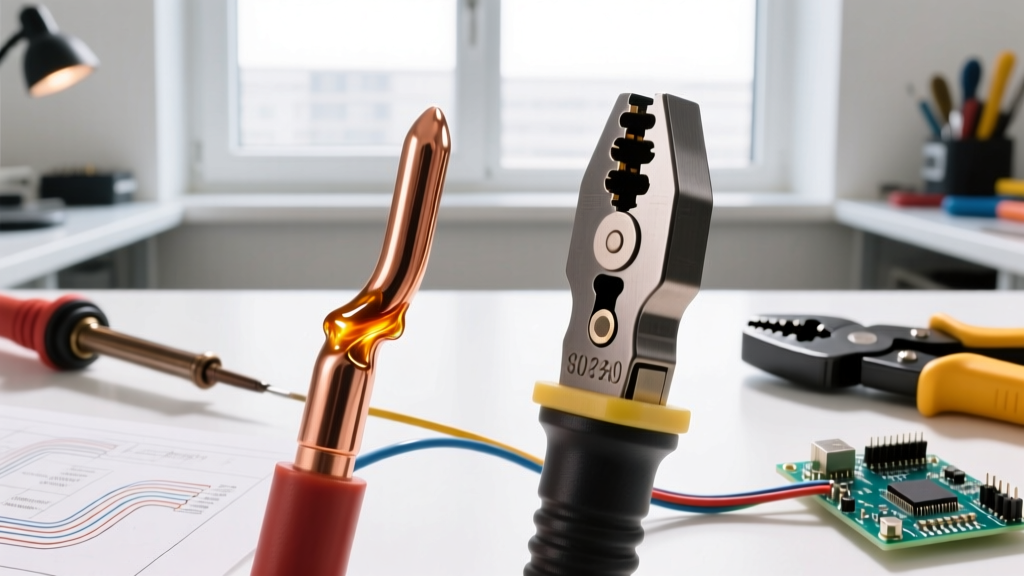 What Is Soldered vs Crimped? Electrical Method Comparison