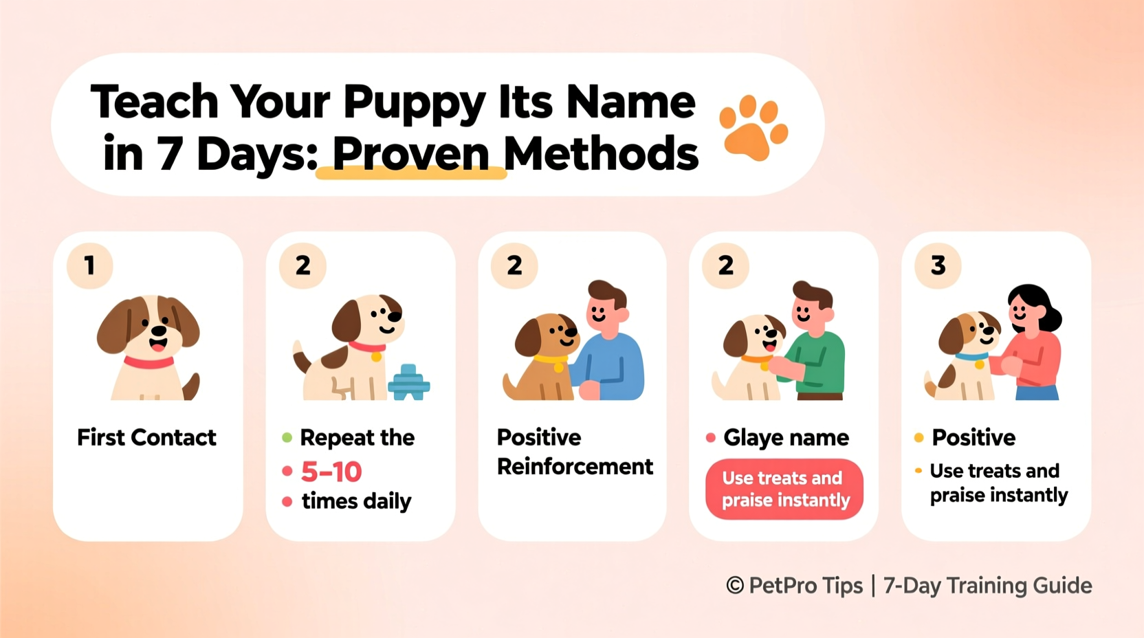 how to teach a puppy its name in just one week effective methods