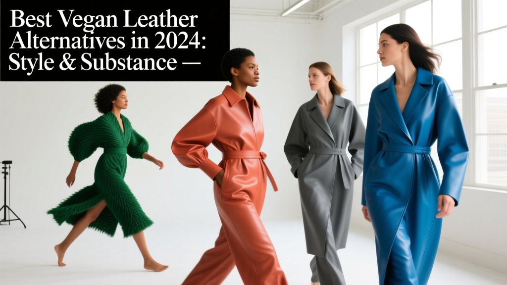 Best Vegan Leather Alternatives in 2024: Style & Substance
