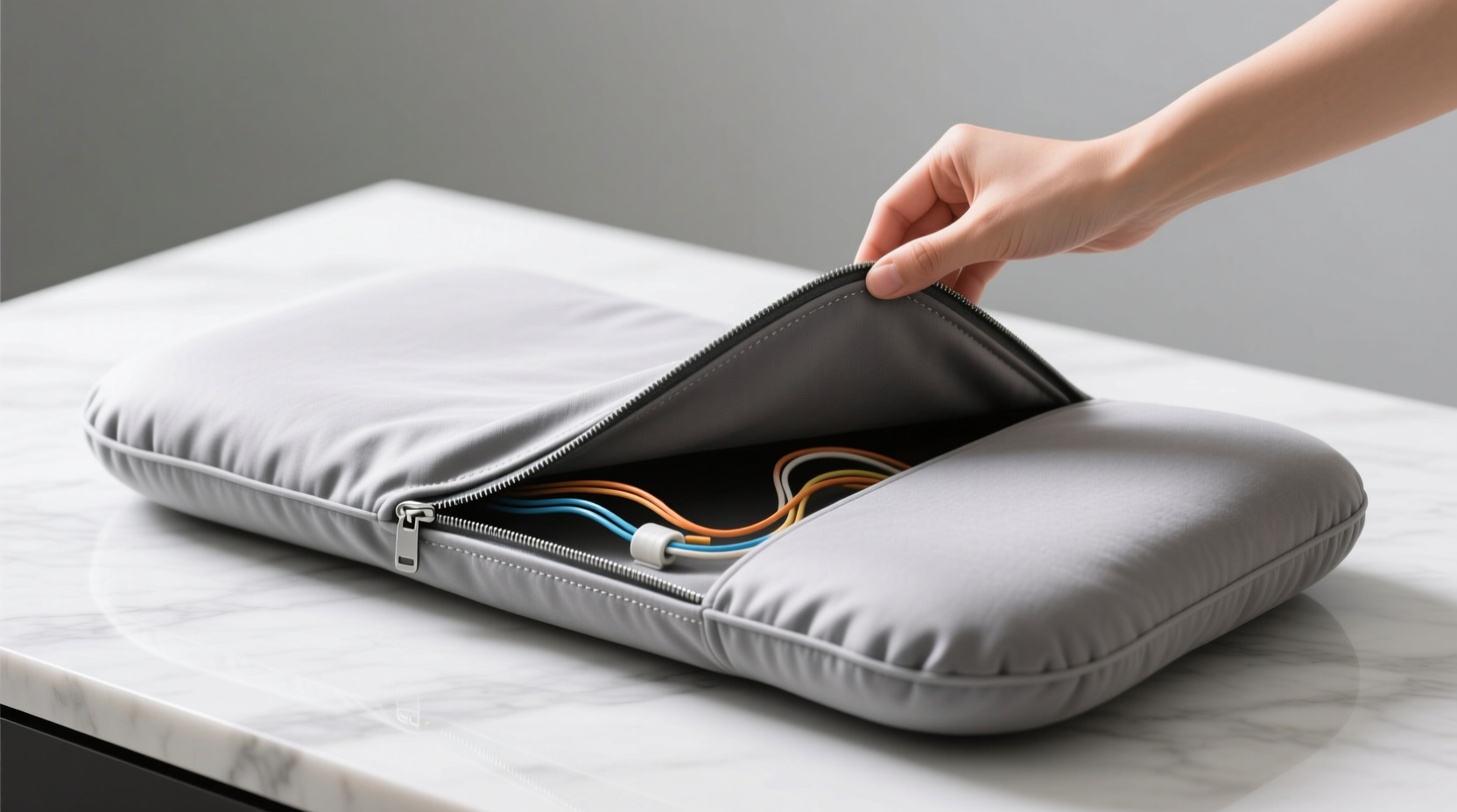 how to clean a heated massage cushion cover safely
