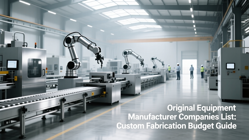 Original Equipment Manufacturer Companies List: Custom Fabrication Budget Guide
