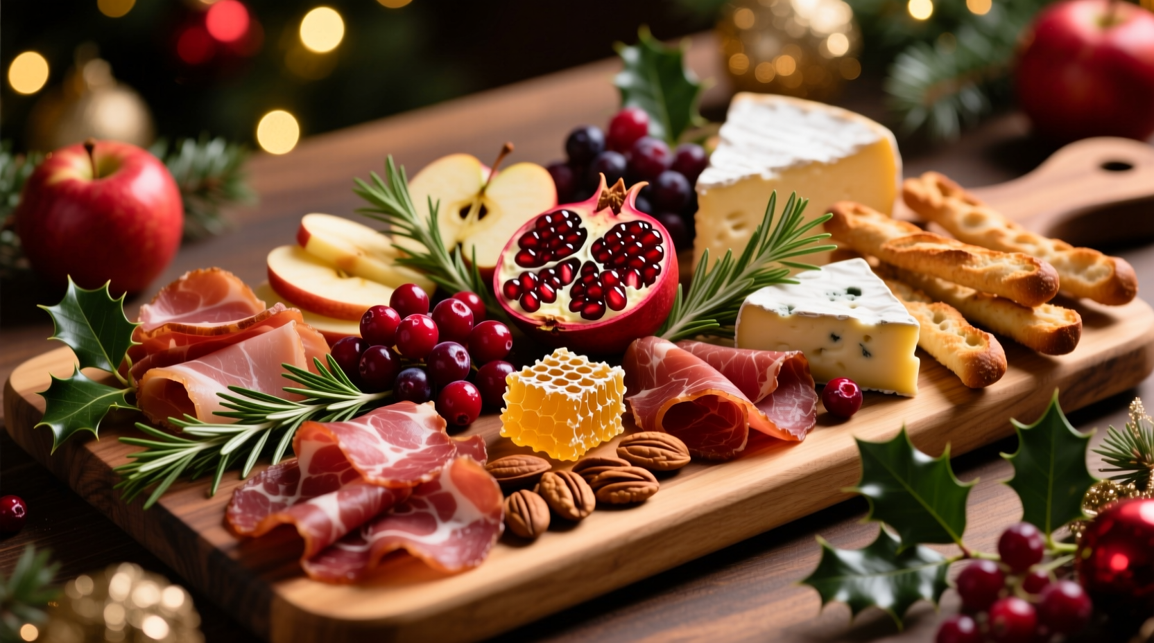 holiday charcuterie board