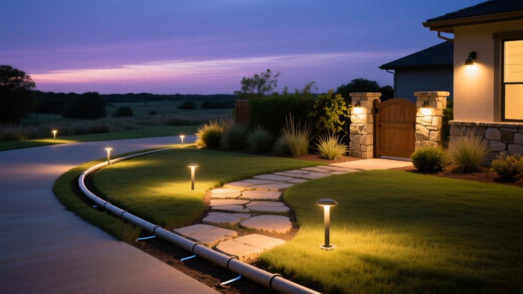 Low-Voltage Landscape Wiring Under Driveways: Conduit Guide