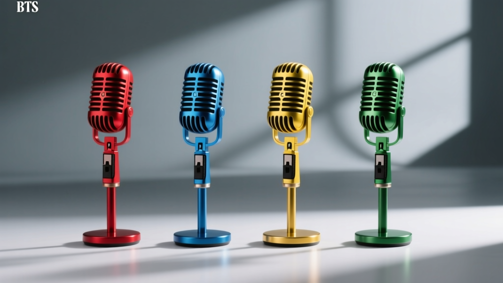 BTS Microphone Colors: Official Meanings & Member Assignments