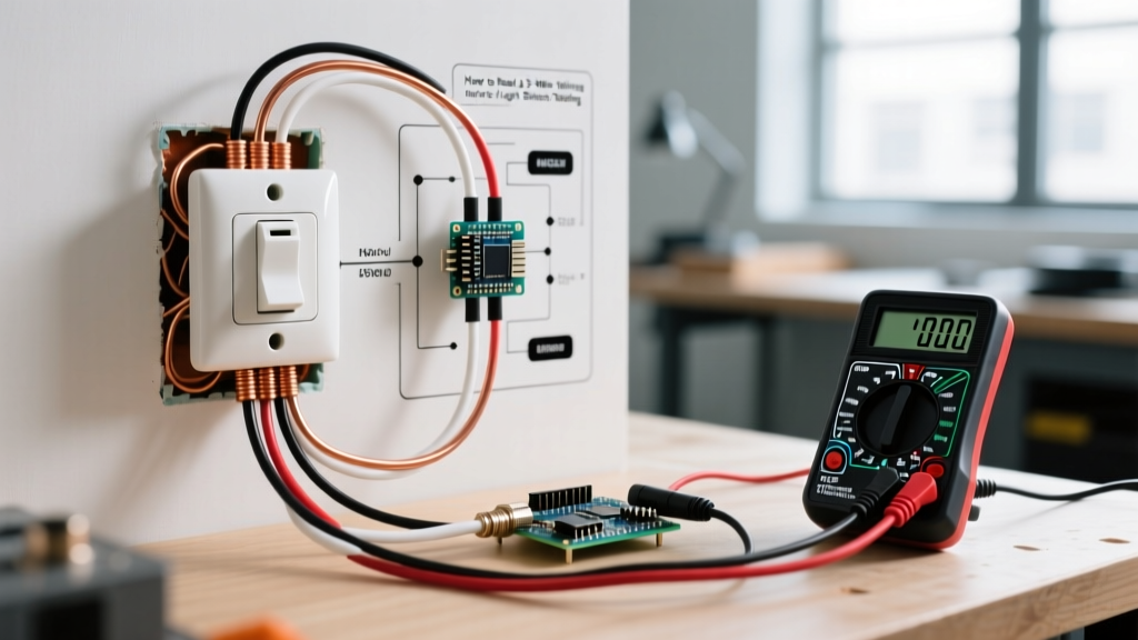 How to Read a 3 Wire Wiring Diagram for Light Switch Testing