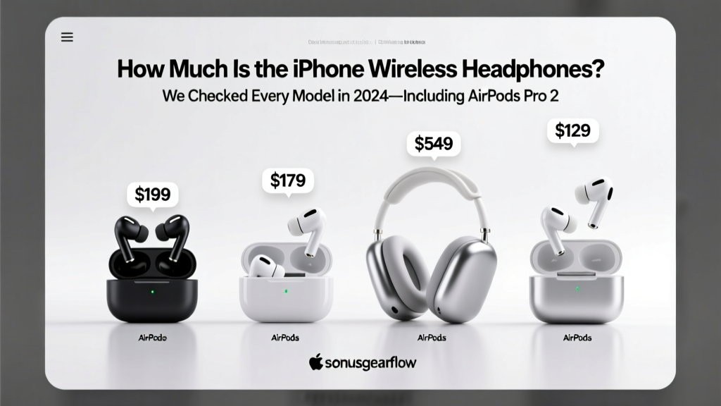 iPhone Wireless Headphones Prices (2026)