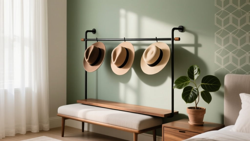 Best Bedroom Hat Storage Display - The Decor Mag