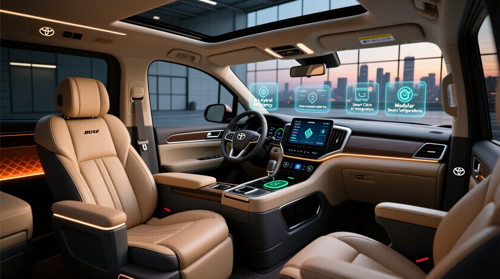 best selling toyota hiace seats