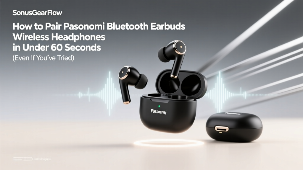 Pasonomi Earbuds Pairing: Exact Button Sequence (2026)