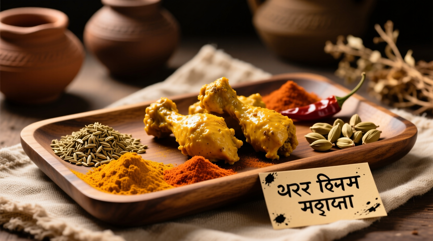 spice blend for authentic butter chicken