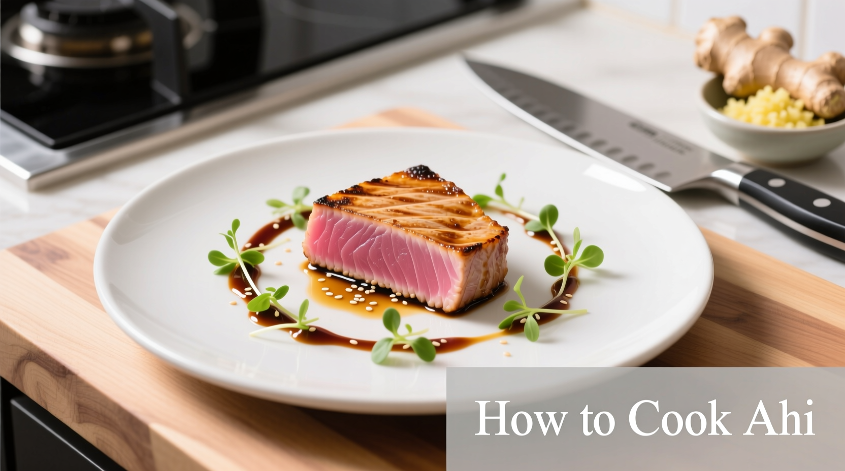 how to cook ahi