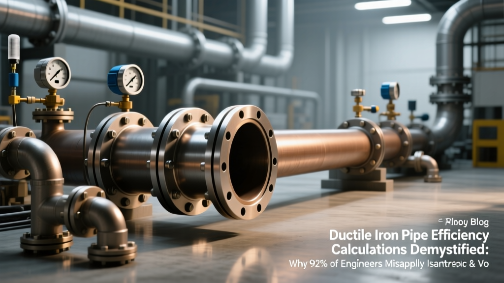 Ductile Iron Pipe Efficiency: Fix Formula Errors Now