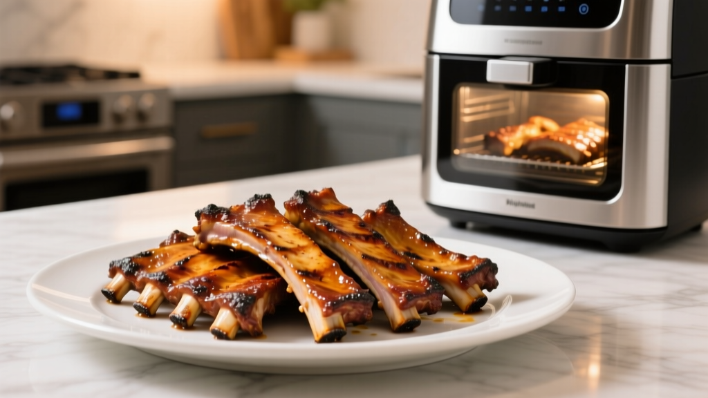 Best Air Fryer Temp for Country Style Ribs (Crispy & Tender!)